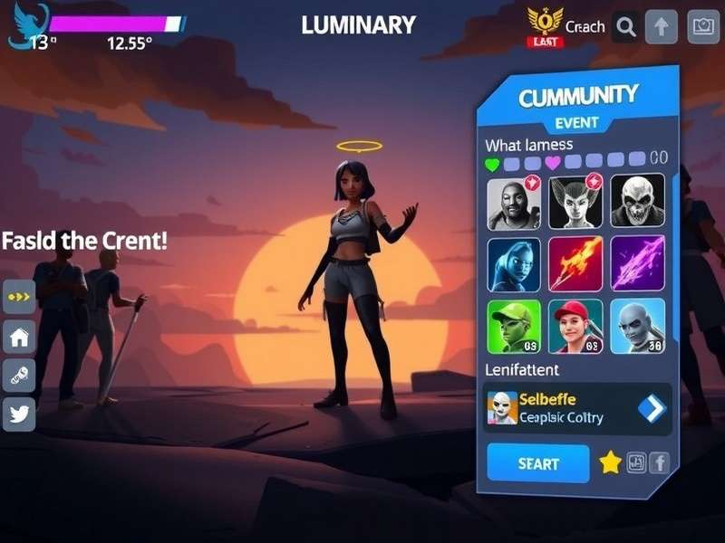 Leap Luminary community event screenshot